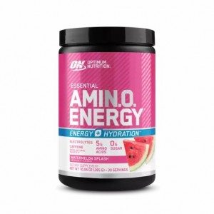 Optimum Nutrition Essential AMIN.O. ENERGY + Electrolytes Watermelon Splash 0.63 lb (30 Servings) | SU5314726