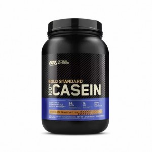 Optimum Nutrition GOLD STANDARD® 100% Casein Chocolate Peanut Butter 2 lb (25 Servings) | RN1609237