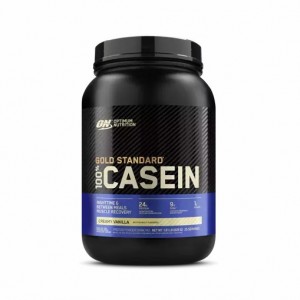 Optimum Nutrition GOLD STANDARD® 100% Casein Creamy Vanilla 2 lb (25 Servings) | NX1293068