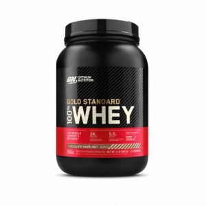 Optimum Nutrition GOLD STANDARD 100% WHEY™ Chocolate Hazelnut 2 lb (27 Servings) | AO1032596