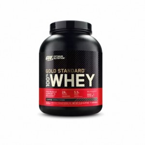 Optimum Nutrition GOLD STANDARD 100% WHEY™ Coffee 5 lb (71 Servings) | FR4860725