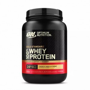 Optimum Nutrition GOLD STANDARD 100% WHEY™ French Vanilla Creme 1.5 lb (22 Servings) | FJ8043257