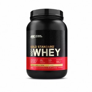 Optimum Nutrition GOLD STANDARD 100% WHEY™ French Vanilla Creme 2 lb (29 Servings) | XT1270834