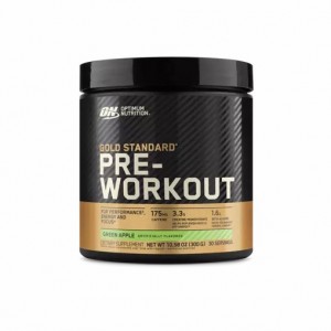 Optimum Nutrition GOLD STANDARD® Pre-Workout Green Apple 0.66 lb (30 Servings) | XB4953687