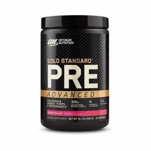 Optimum Nutrition GOLD STANDARD® Pre Advanced Berry Blast 0.88 lb (20 Servings) | VZ8679514