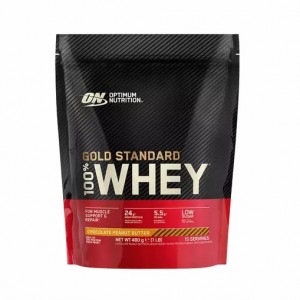 Optimum Nutrition Gold Standard 100% Whey Protein Powder Chocolate Peanut Butter 480 grams (15 Servings) | NL3485162