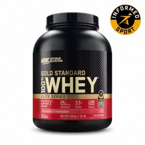 Optimum Nutrition Gold Standard 100% Whey - Elite Series Delicious Strawberry 2.27 kg | DS9075123