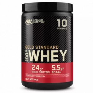 Optimum Nutrition Gold Standard 100% Whey Protein Powder Delicious Strawberry 300 grams (10 Servings) | VP6291053