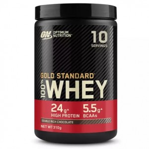 Optimum Nutrition Gold Standard 100% Whey Protein Powder Double Rich Chocolate 310 grams (10 Servings) | YS5084123