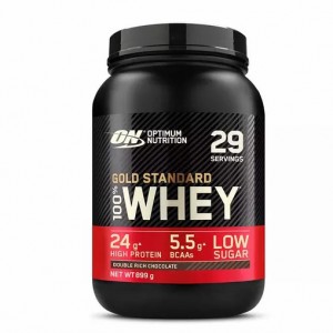 Optimum Nutrition Gold Standard 100% Whey Protein Powder Double Rich Chocolate 899 grams (29 Servings) | UG1967023