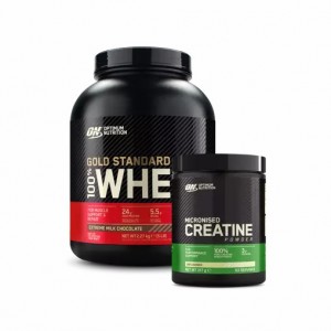 Optimum Nutrition Gold Standard Whey & Creatine Stack | ON6283504