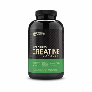 Optimum Nutrition Micronized Creatine Capsules 200 Capsules (100 Servings) | QJ1374208