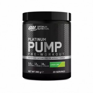 Optimum Nutrition Platinum Pump Pre-workout Lemon Lime 380 grams (20 Servings) | YV3196284