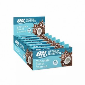 Optimum Nutrition Protein Bar Chocolate Sweet Coconut 720 grams (12 Bars) | HO2047698