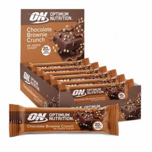 Optimum Nutrition Protein Bar Chocolate Brownie Crunch 650 grams (10 Bars) | CP0796823