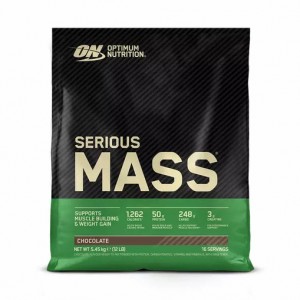 Optimum Nutrition Serious Mass Chocolate 5.45 kg (16 Servings) | BT4571608