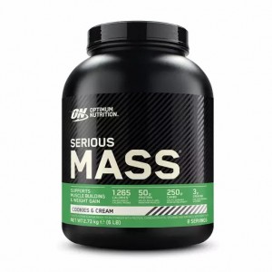 Optimum Nutrition Serious Mass Cookies & Cream 2.73 kg (8 Servings) | BF3514976