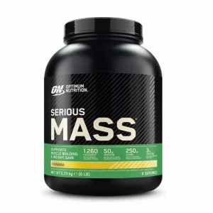 Optimum Nutrition Serious Mass Gainer Banana 2.73 kg (8 Servings) | XT3574892