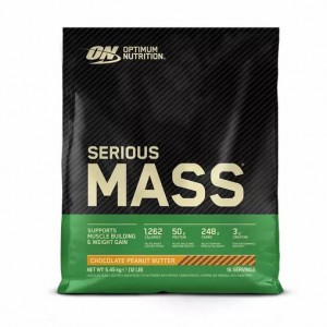 Optimum Nutrition Serious Mass Gainer Chocolate Peanut Butter 5.45 kg (16 Servings) | IV5791348