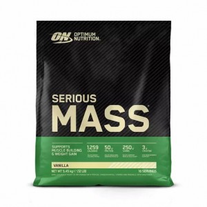 Optimum Nutrition Serious Mass Vanilla 5.45 kg (16 Servings) | JN7549063