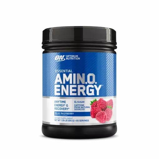 Optimum Nutrition ESSENTIAL AMIN.O. ENERGY® Blue Raspberry 1.29 lb (65 Servings) | JI0423659