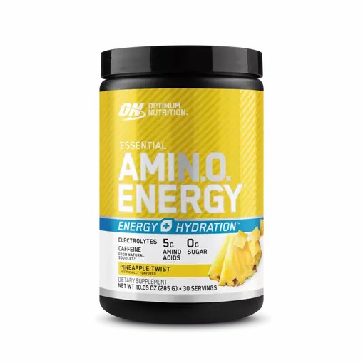 Optimum Nutrition Essential AMIN.O. ENERGY + Electrolytes Pineapple Twist 0.63 lb (30 Servings) | DU6801792