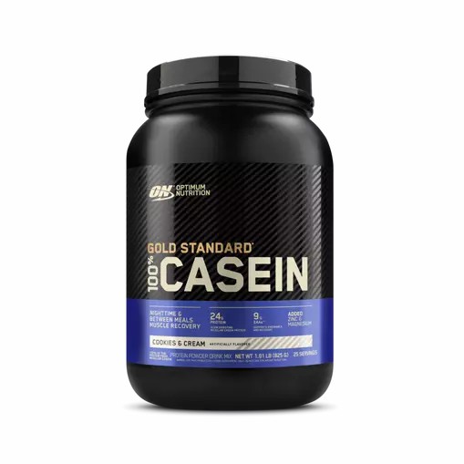 Optimum Nutrition GOLD STANDARD® 100% Casein Cookies & Cream 2 lb (25 Servings) | TD1723094