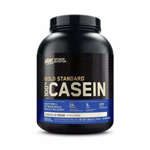 Optimum Nutrition GOLD STANDARD® 100% Casein Cookies & Cream 4 lb (53 Servings) | GI2653947