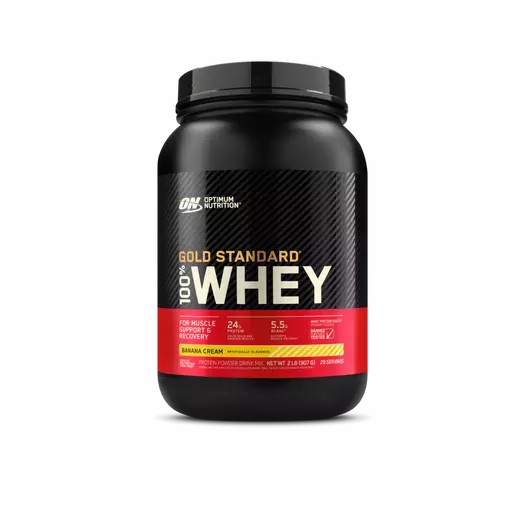 Optimum Nutrition GOLD STANDARD 100% WHEY™ Banana Cream 2 lb (29 Servings) | UA9821354