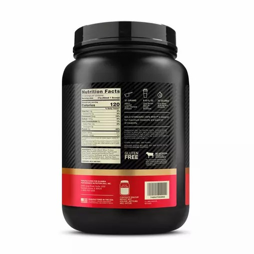 Optimum Nutrition GOLD STANDARD 100% WHEY™ Cinnamon Roll 1.5 lb (22 Servings) | AK4069723