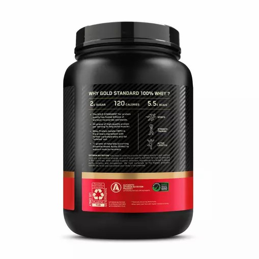 Optimum Nutrition GOLD STANDARD 100% WHEY™ Cinnamon Roll 1.5 lb (22 Servings) | AK4069723