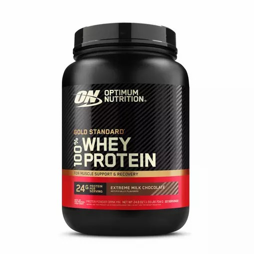 Optimum Nutrition GOLD STANDARD 100% WHEY™ Extreme Milk Chocolate 1.5 lb (22 Servings) | HV2853961