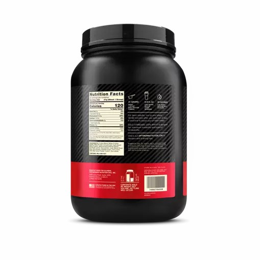 Optimum Nutrition GOLD STANDARD 100% WHEY™ Strawberries & Cream 2 lb (29 Servings) | KT0173698