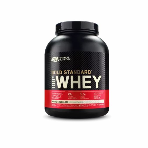 Optimum Nutrition GOLD STANDARD 100% WHEY™ White Chocolate 5 lb (73 Servings) | JY9758031