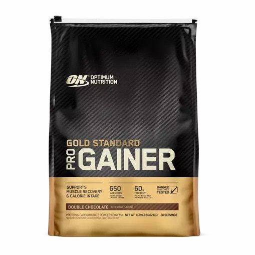 Optimum Nutrition GOLD STANDARD® Pro Gainer Double Chocolate 10.19 lb (28 Servings) | PB6329081