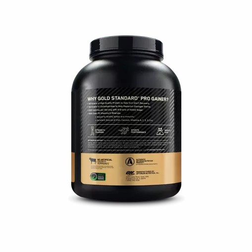 Optimum Nutrition GOLD STANDARD® Pro Gainer Vanilla Custard 5.09 lb (14 Servings) | VT1906582