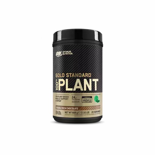 Optimum Nutrition Gold Standard 100% Plant Based Protein Double Rich Chocolate 684 grams (20 Servings) | YL0942357