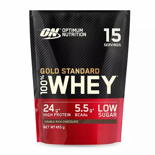 Optimum Nutrition Gold Standard 100% Whey Protein Powder Double Rich Chocolate 465 grams (15 Servings) | GT1932807