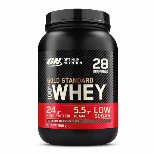 Optimum Nutrition Gold Standard 100% Whey Protein Powder Extreme Milk Chocolate 896 grams (28 Servings) | OA3652781