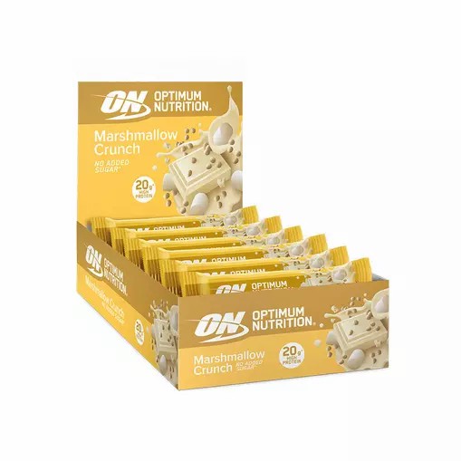 Optimum Nutrition Marshmallow Crunch Protein Bar Elite 650 grams (10 Bars) | NS0875493