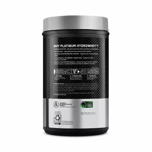 Optimum Nutrition PLATINUM HYDROWHEY™ Supercharged Strawberry 1.76 lb (20 Servings) | KB7308512