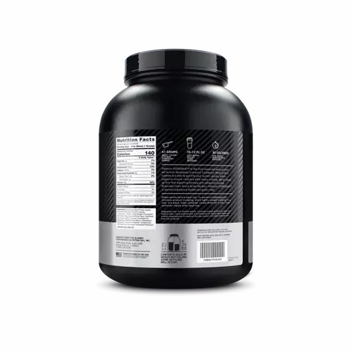 Optimum Nutrition PLATINUM HYDROWHEY™ Turbo Chocolate 3.61 lb (40 Servings) | FE2079534