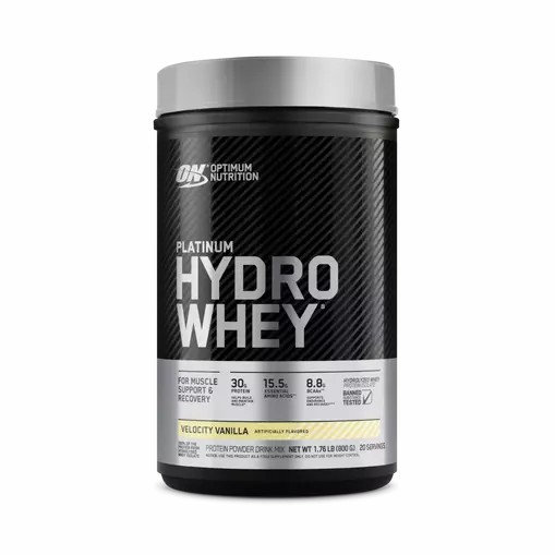 Optimum Nutrition PLATINUM HYDROWHEY™ Velocity Vanilla 1.76 lb (20 Servings) | UG5781623