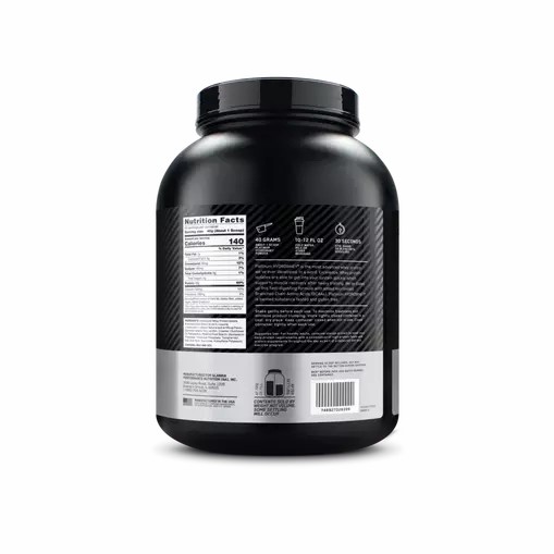 Optimum Nutrition PLATINUM HYDROWHEY™ Velocity Vanilla 3.52 lb (40 Servings) | BZ7389426