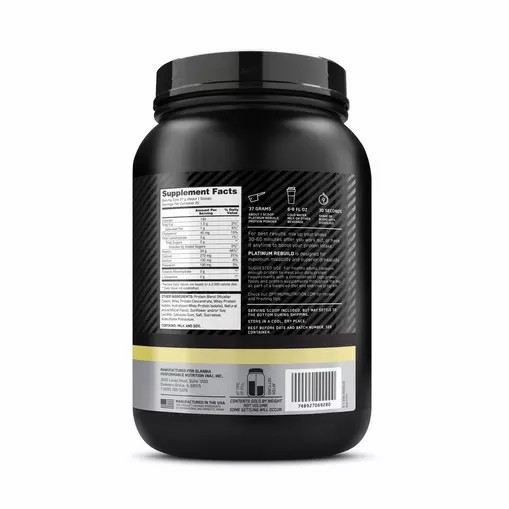 Optimum Nutrition Platinum Rebuild Vanilla Buttercream 1.63 lb (20 Servings) | NY9285341