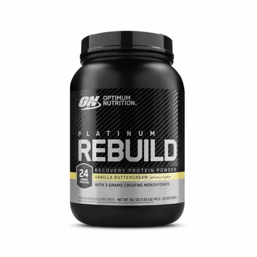 Optimum Nutrition Platinum Rebuild Vanilla Buttercream 1.63 lb (20 Servings) | NY9285341