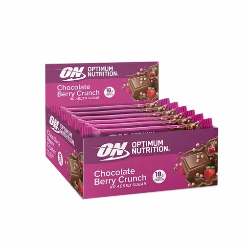 Optimum Nutrition Protein Bar Chocolate Berry Crunch 720 grams (12 Bars) | WY5280967