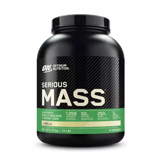 Optimum Nutrition Serious Mass Gainer Vanilla 2.73 kg (8 Servings) | UW4378501